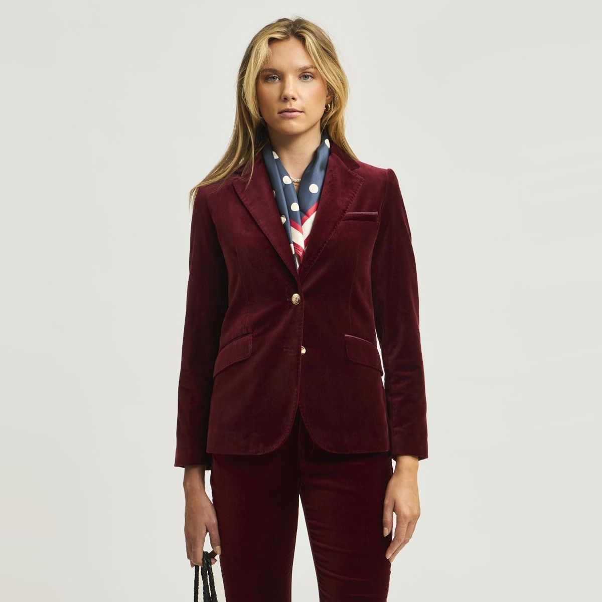 SAVILLE ROW - Blazer Soledad 100% Terciopelo Saville Row