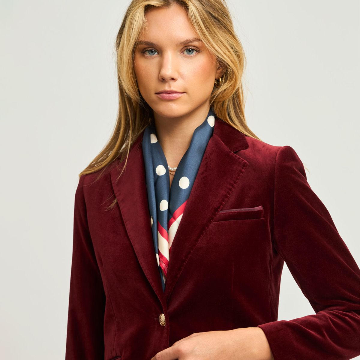 SAVILLE ROW - Blazer Soledad 100% Terciopelo Saville Row