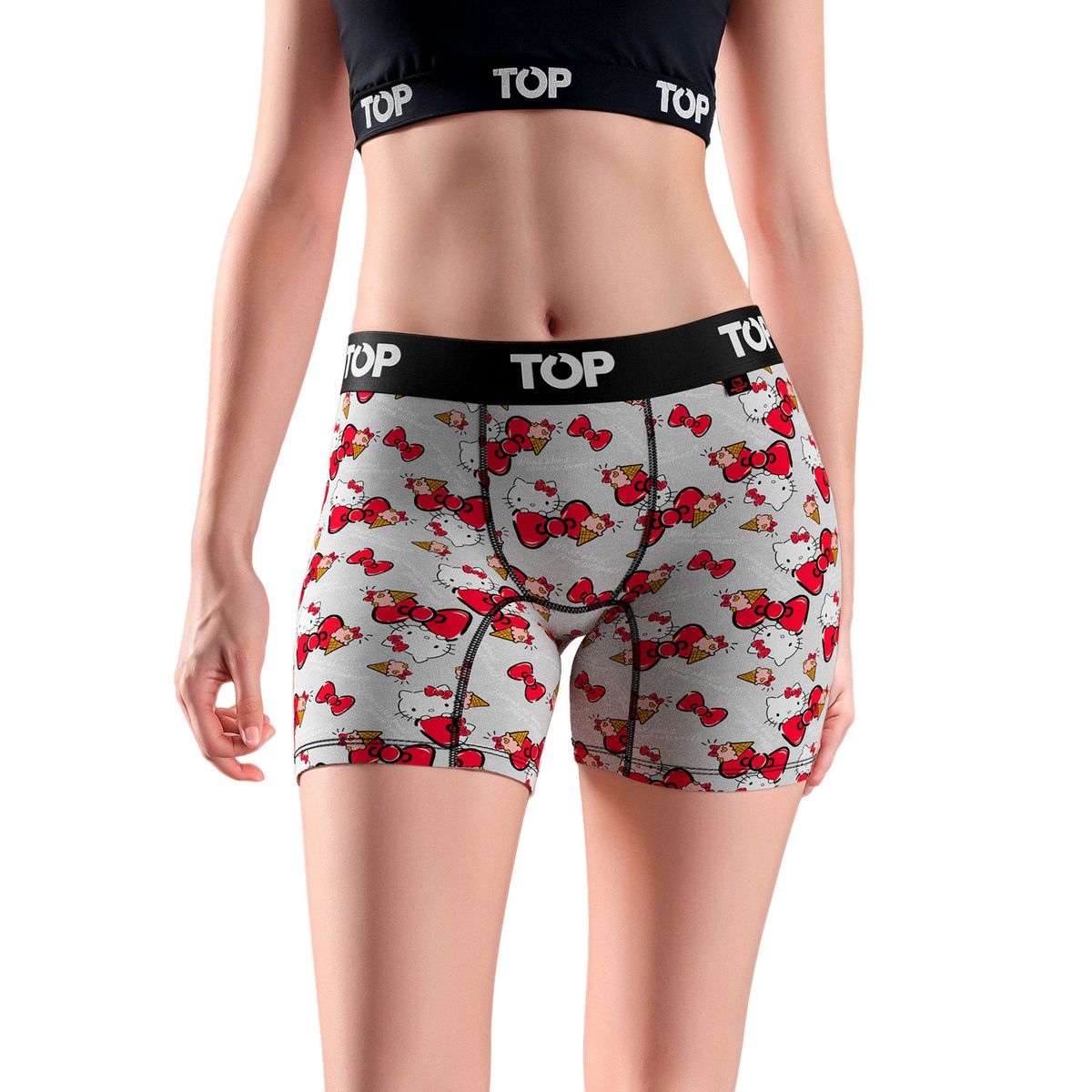 TOP - Pack de 3 Boxers Medio Hello Kitty Mujer Top