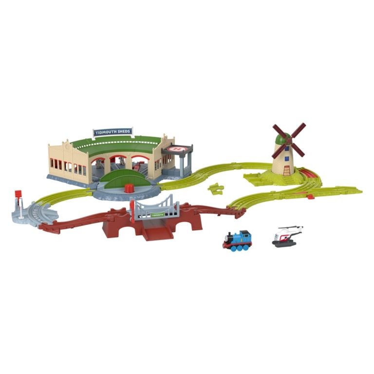 THOMAS & FRIENDS Pista Cobertizos De Tidmouth