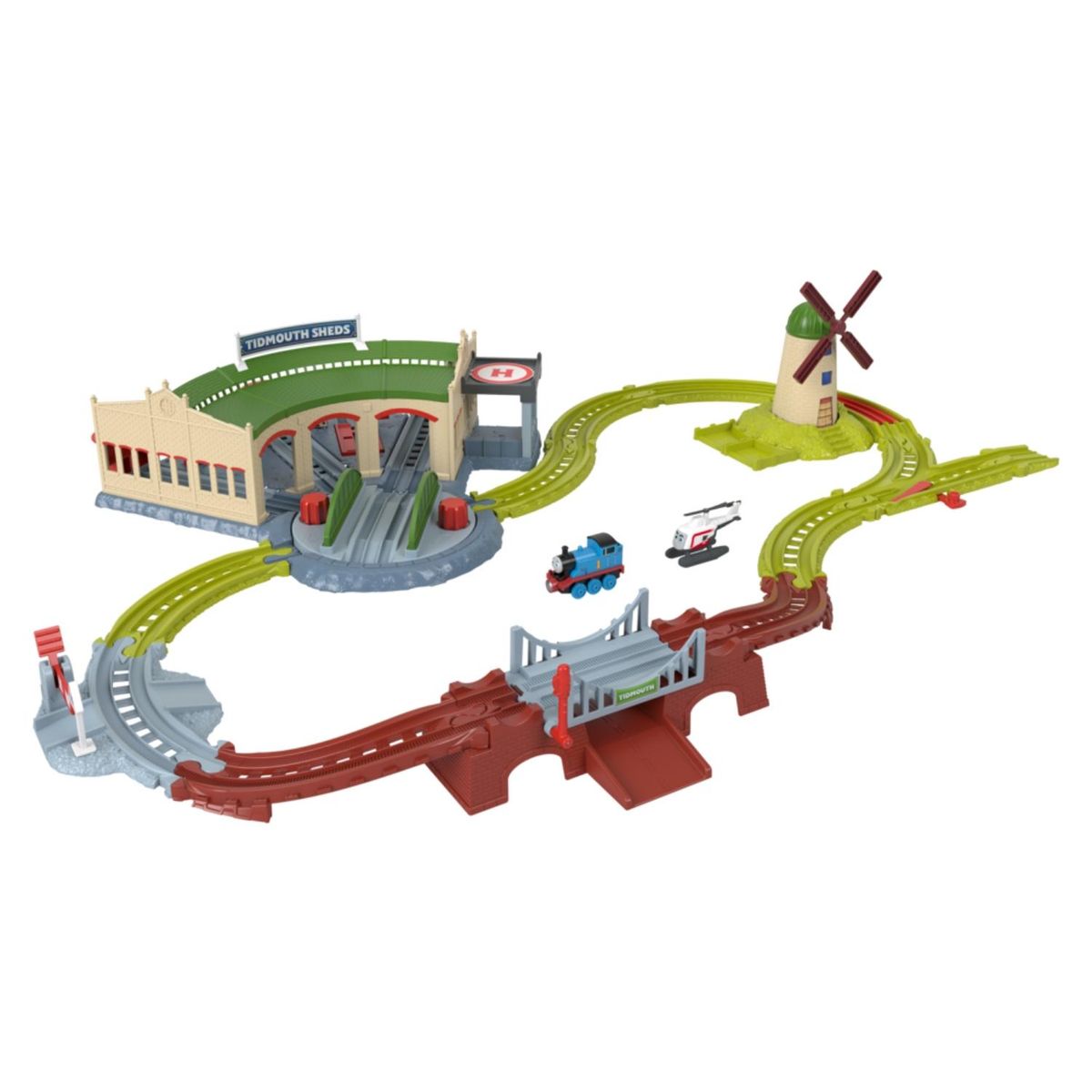 THOMAS & FRIENDS - Pista Cobertizos De Tidmouth Thomas & Friends