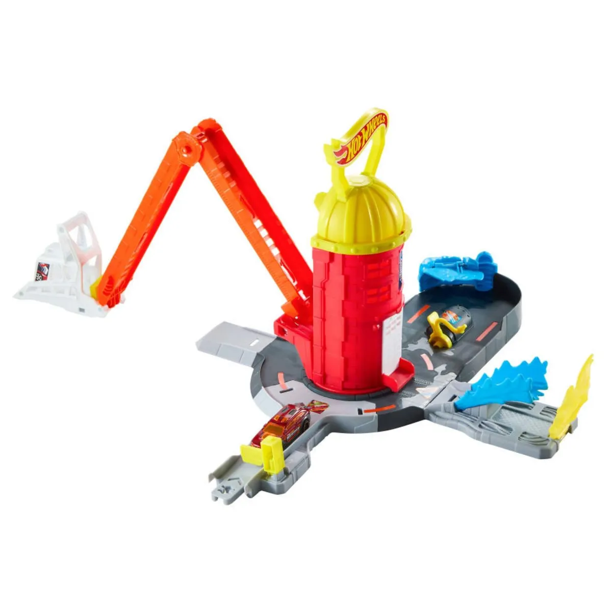 HOT WHEELS - Super Pista Estación de Bomberos Hot Wheels