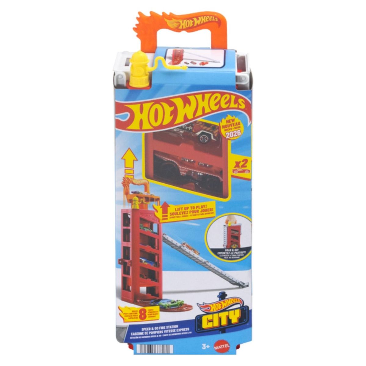 HOT WHEELS - Estacionamiento Portatil Hot Wheels