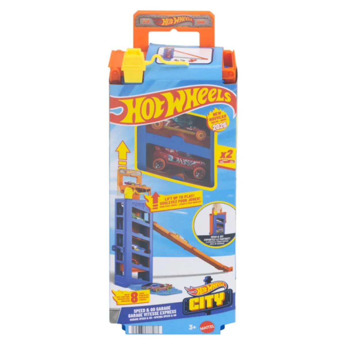 HOT WHEELS - Estacionamiento Portatil Hot Wheels
