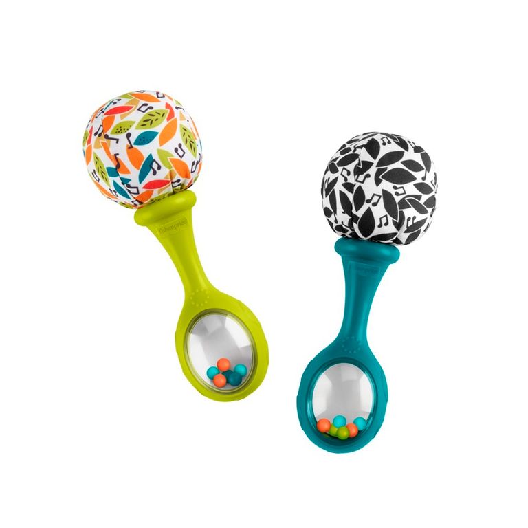 Maracas Azul y Verde Diversión