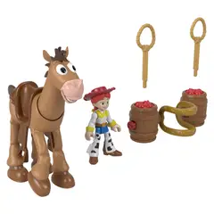 IMAGINEXT - 2 Figura Articulada de Jessie y Tiro Al Blanco