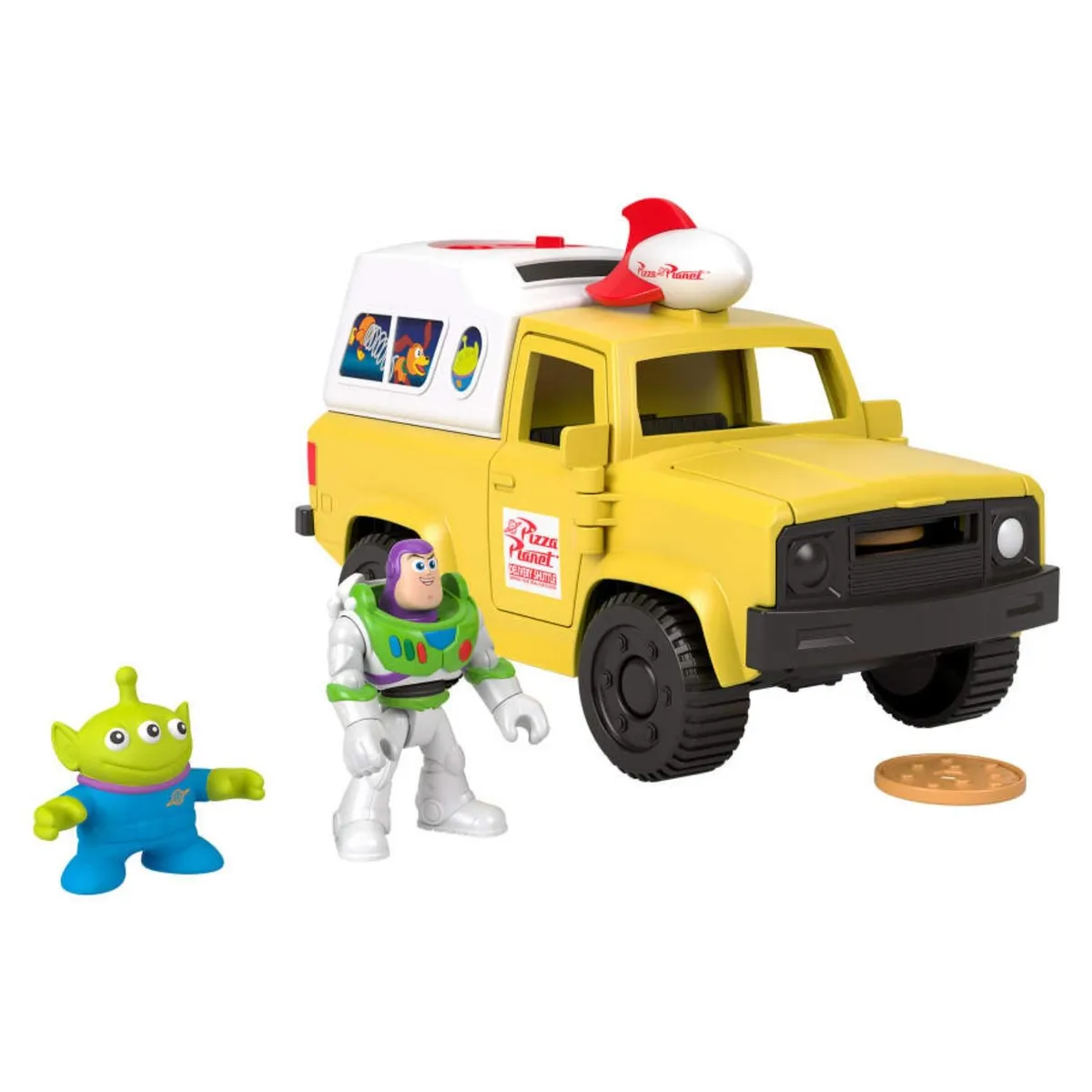 IMAGINEXT - Camioneta Pizza Planet con Buz Imaginext