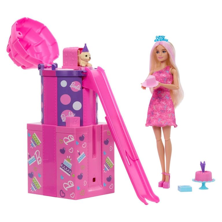 BARBIE Party Unboxed Resbaladilla