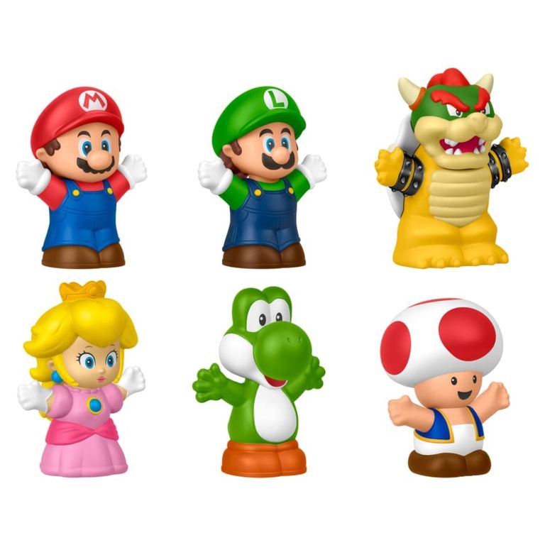Paquete De Figuras De Mario Bros