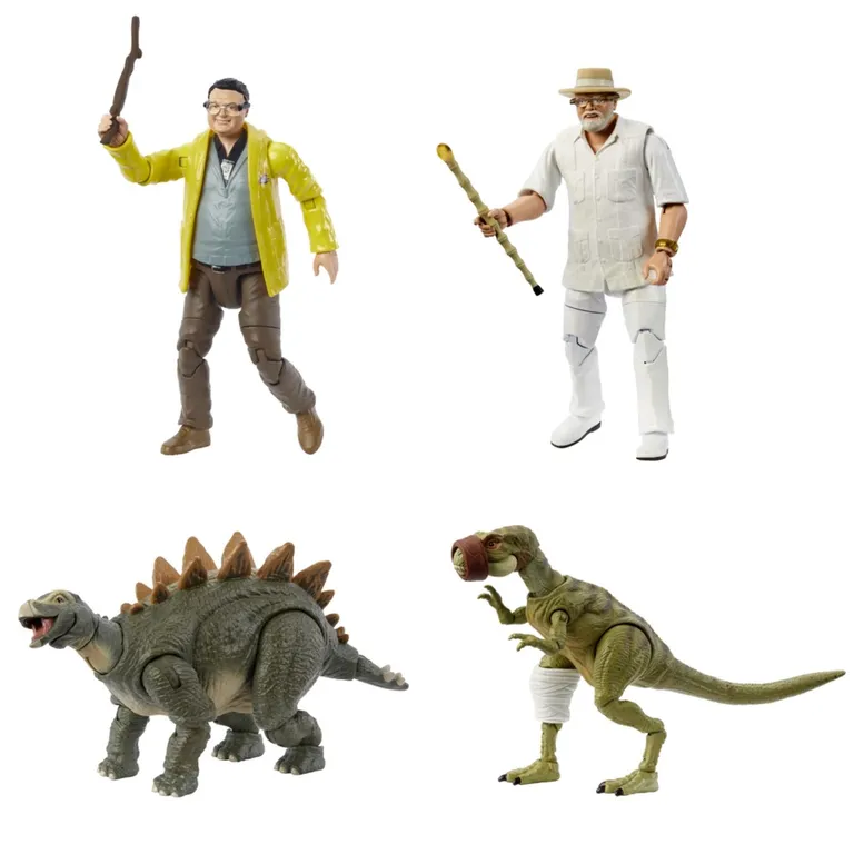 Paquete con Dinosaurio y Human