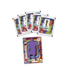 PANINI - Blister Pack 5 Sobres Álbum + 1 Carta Limited Edition Coleccionable de Regalo Mundial Fifa 2026
