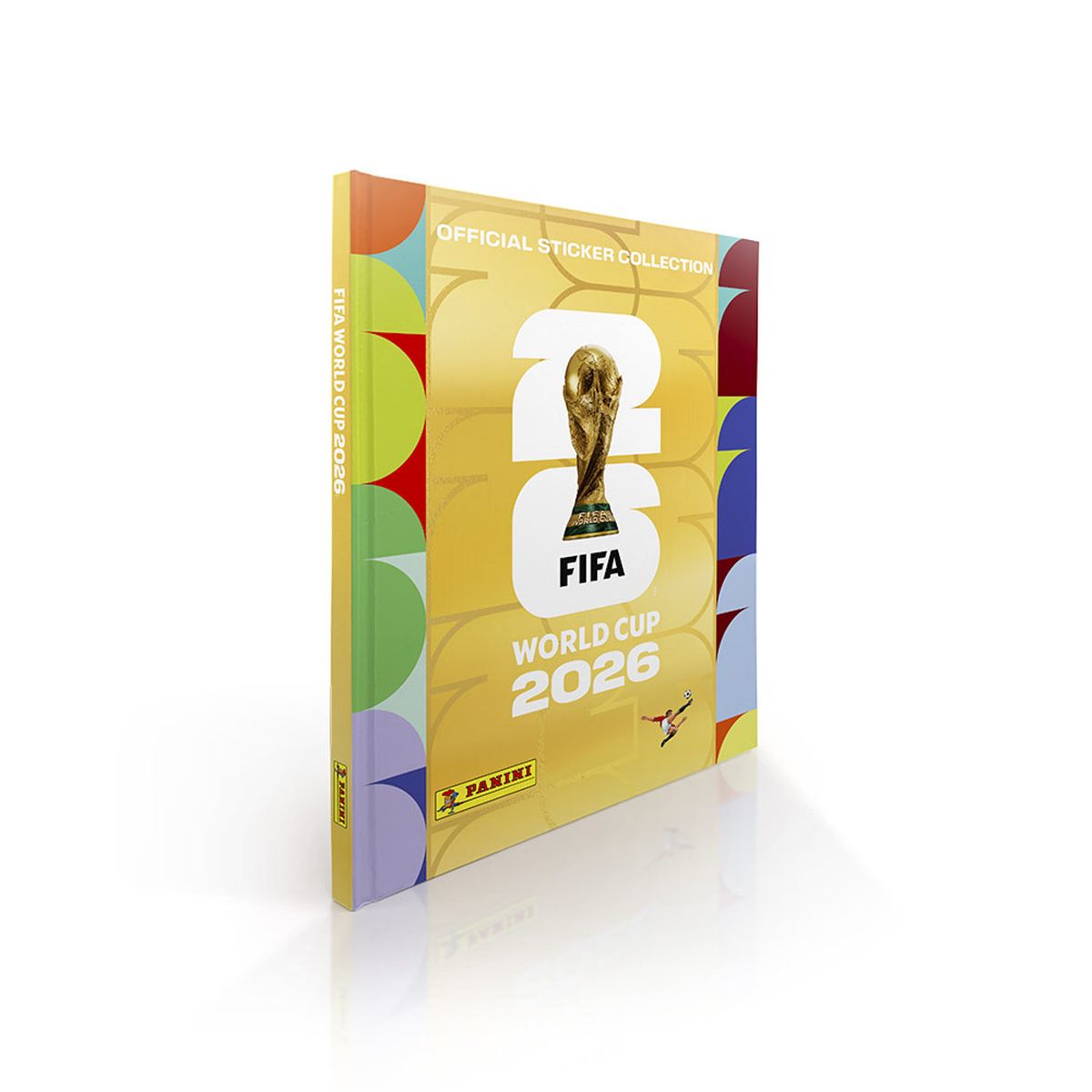 PANINI - Box Álbum Tapa Dura Gold + 100 sobres + 10 Limited Edition card Fifa World Cup 2026