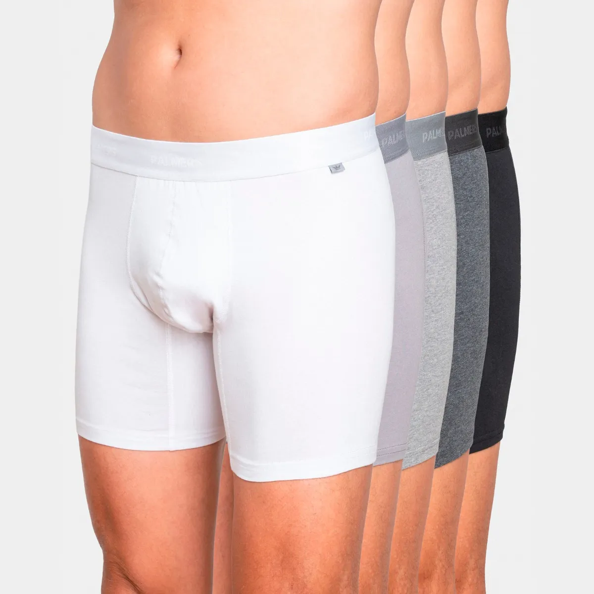 PALMERS - Pack 5 Bóxer Medio Algodón Hombre Palmers