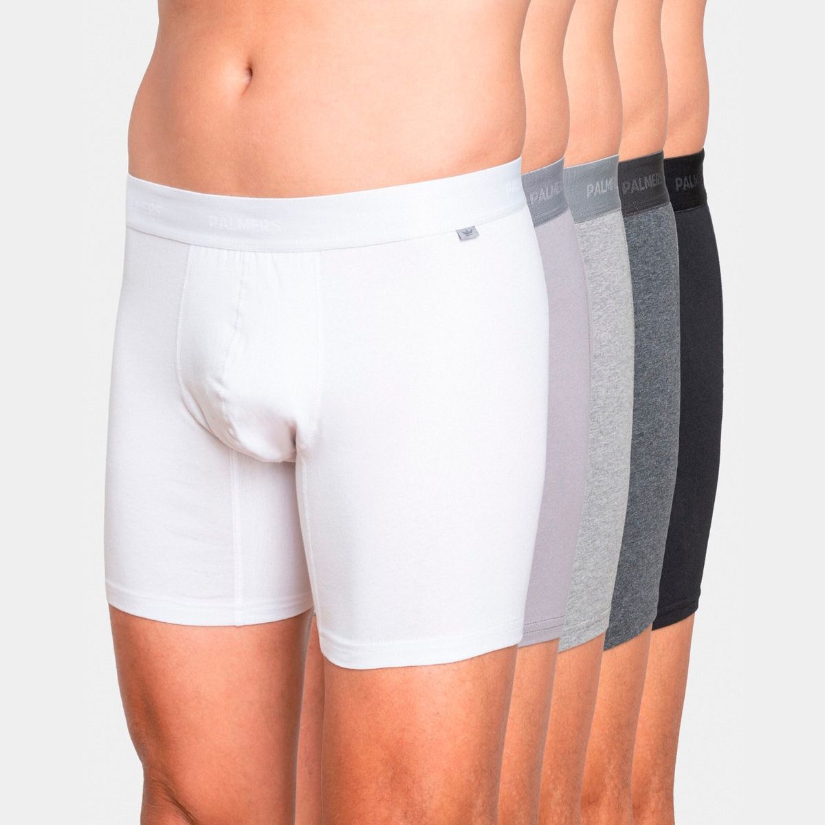 PALMERS - Pack 5 Bóxer Medio Algodón Hombre Palmers