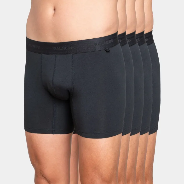 Pack 5 Bóxer Medio Algodón Hombre
