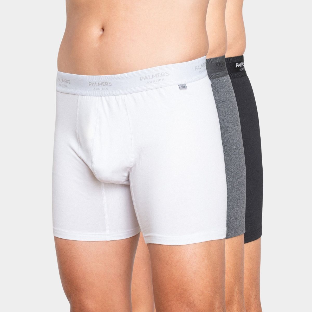 PALMERS - Pack 3 Bóxer Calce Medio Algodón Premium Hombre Palmers