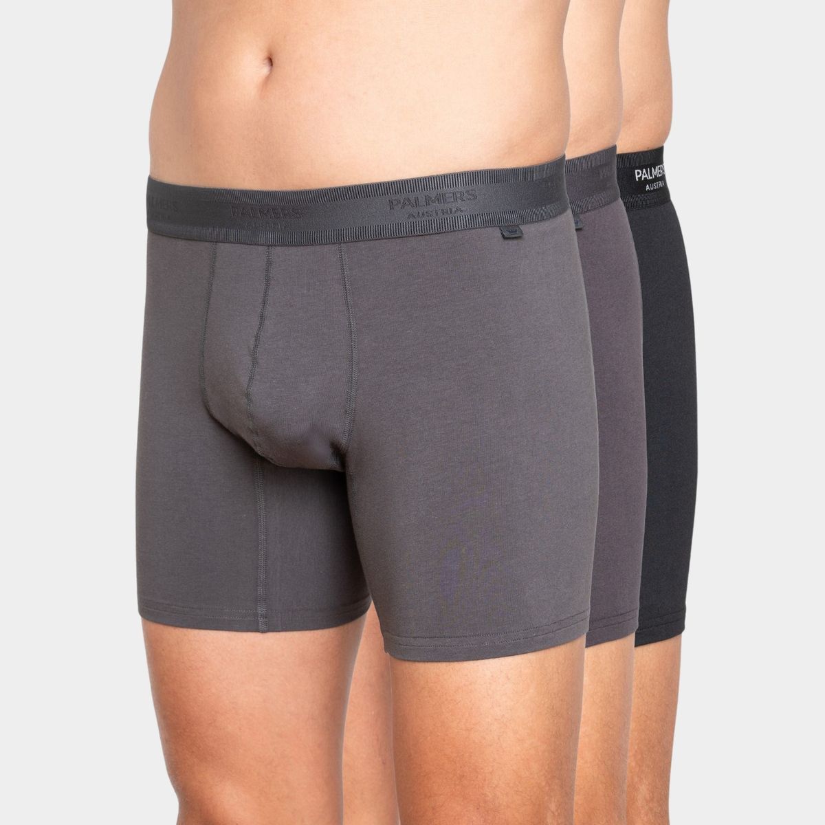 PALMERS - Pack 3 Bóxer Calce Medio Algodón Premium Hombre Palmers