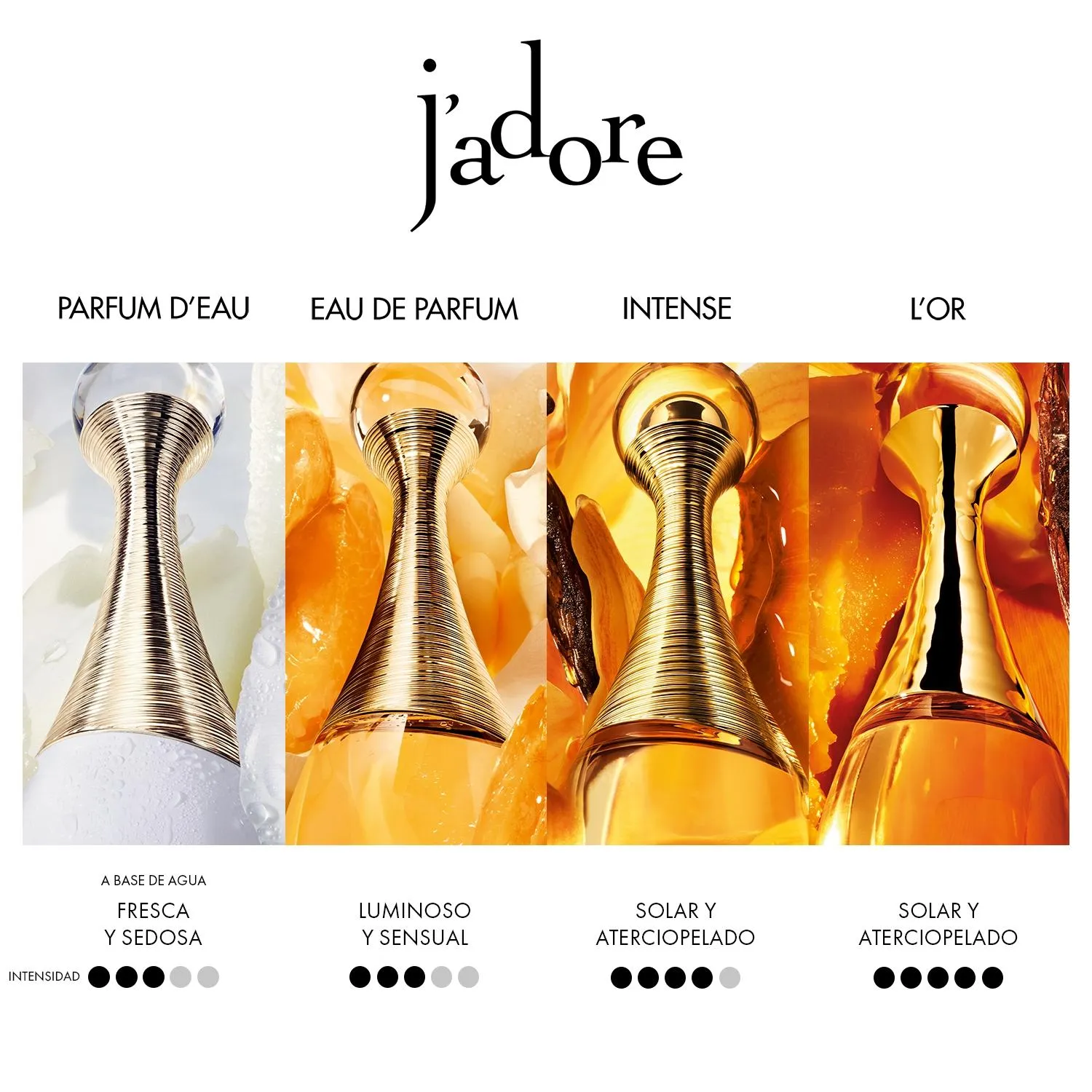 DIOR J'Adore Intense - Perfume Con Notas Florales Y Melosas