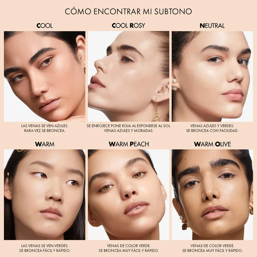 Dior Forever Skin Wear - Base De Maquillaje Mate Natural Difuminador - Alta Duración 24 Horas - 2.5 Neutral, foto 7
