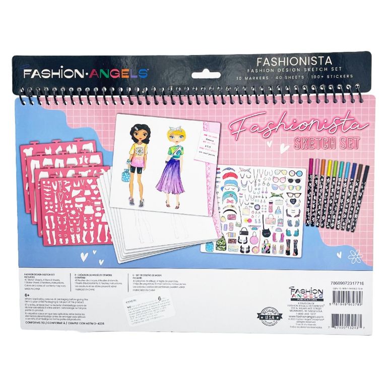 Cuaderno De Bocetos Fashionista