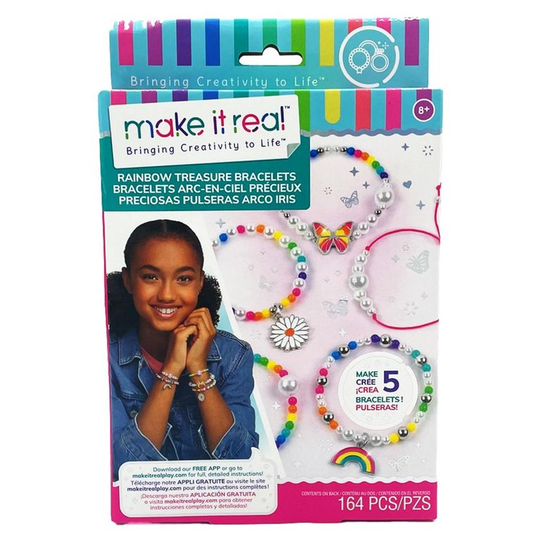 Set para Crear Pulsera Tesoro del Arcoiris