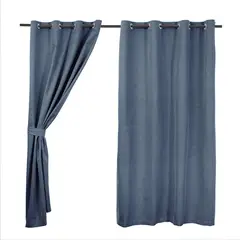 MASHINI - Set Blackout Argolla 140X220 Cm Azul