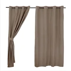MASHINI - Set Blackout Argolla 140X220 Cm Beige