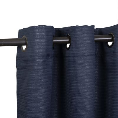 Imagen 2 del producto Set Cortinas Blackout Argolla Azul