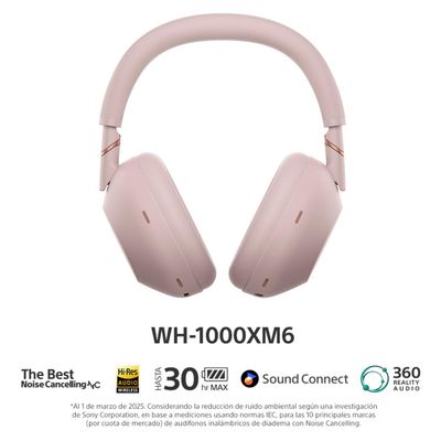 Imagen 2 del producto Audífonos Bluetooth WH1000XM6/PMUC