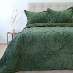 DORAL - Cubrecama Jacquard Sherpa