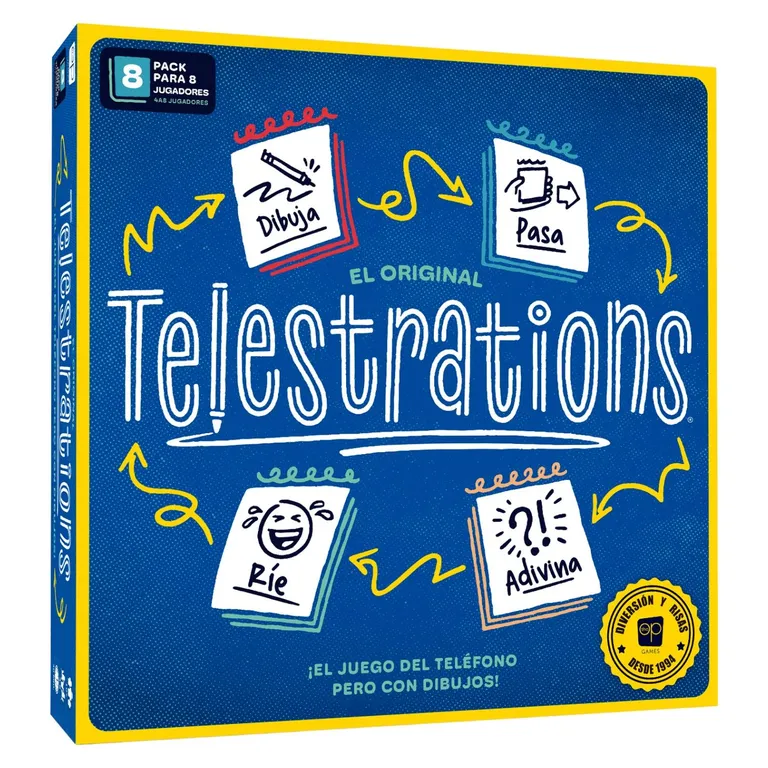 Juego De Mesa Telestrations Refresh