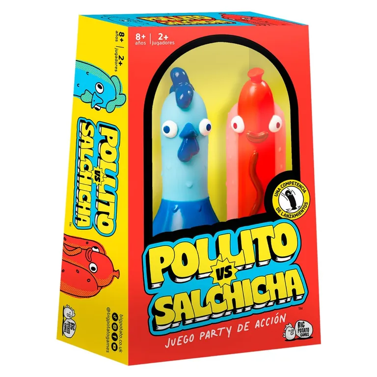 Juego De Mesa Pollito Vs Salchicha