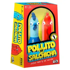 ASMODEE - Juego De Mesa Pollito Vs Salchicha