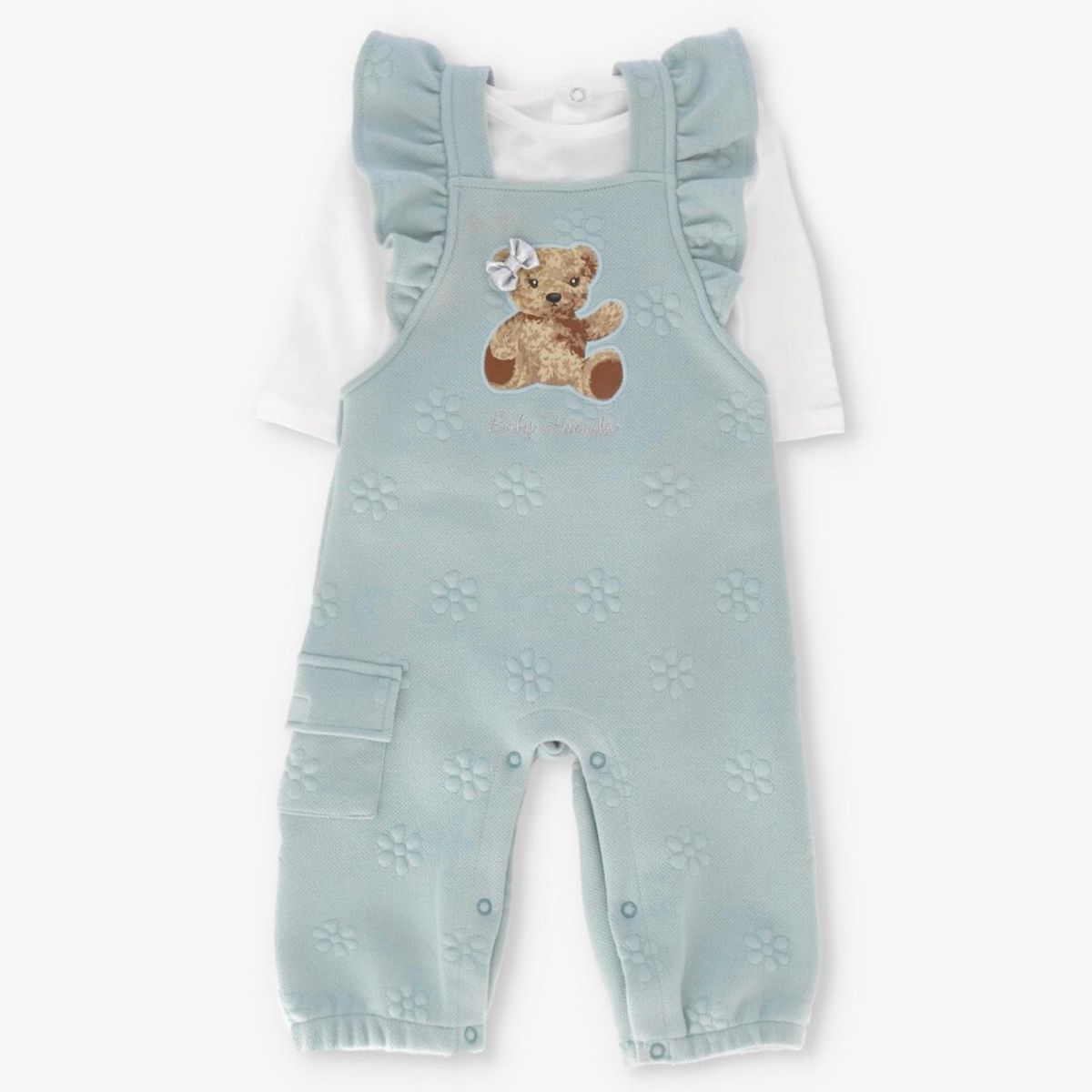 LIMONADA - Jardinera Bebé Niña Algodón Limonada