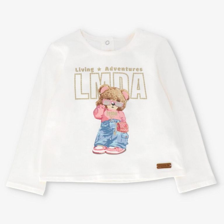 Polera Bebé Niña Algodón