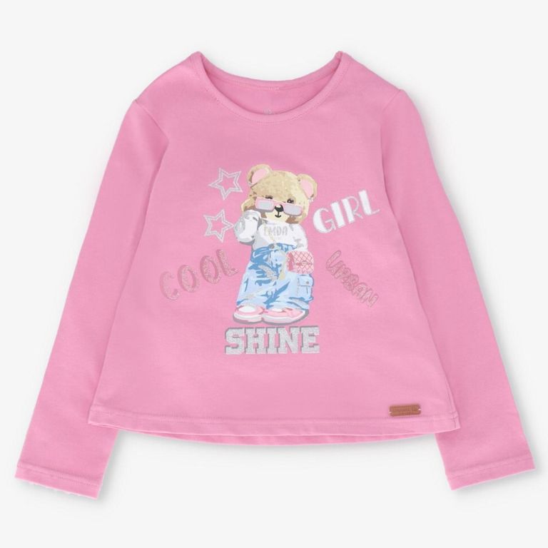 Polera Bebé Niña Algodón