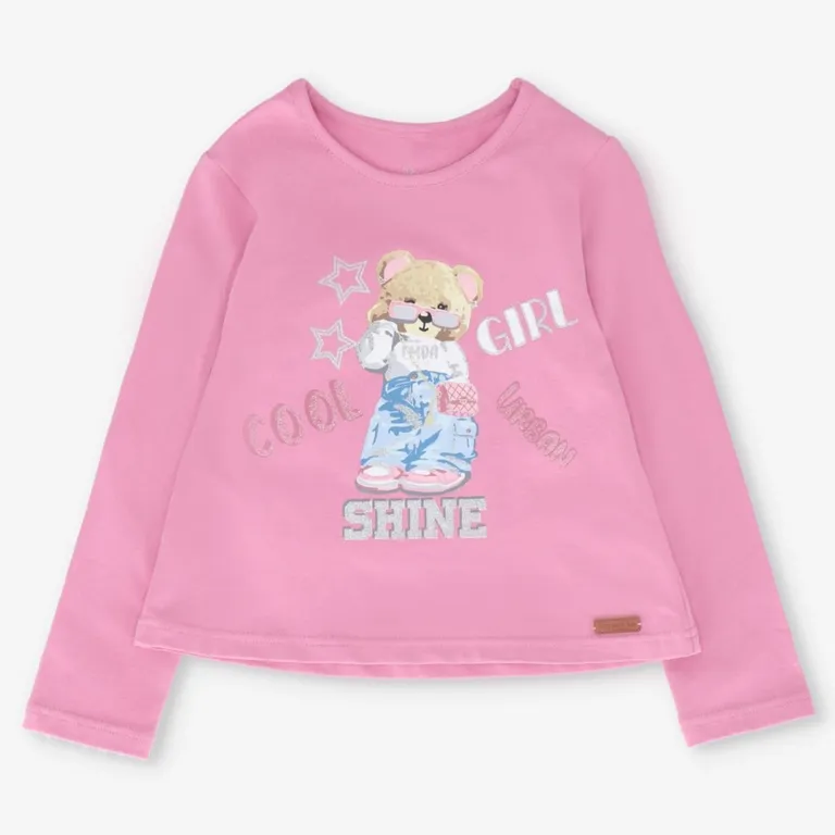 Polera Bebé Niña Algodón