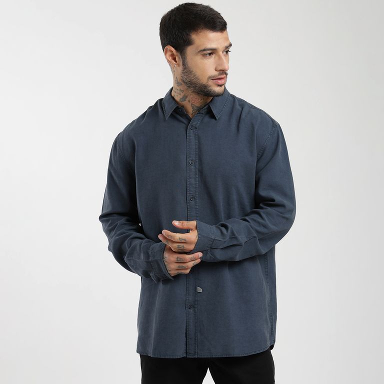 Camisa Manga Larga Hombre
