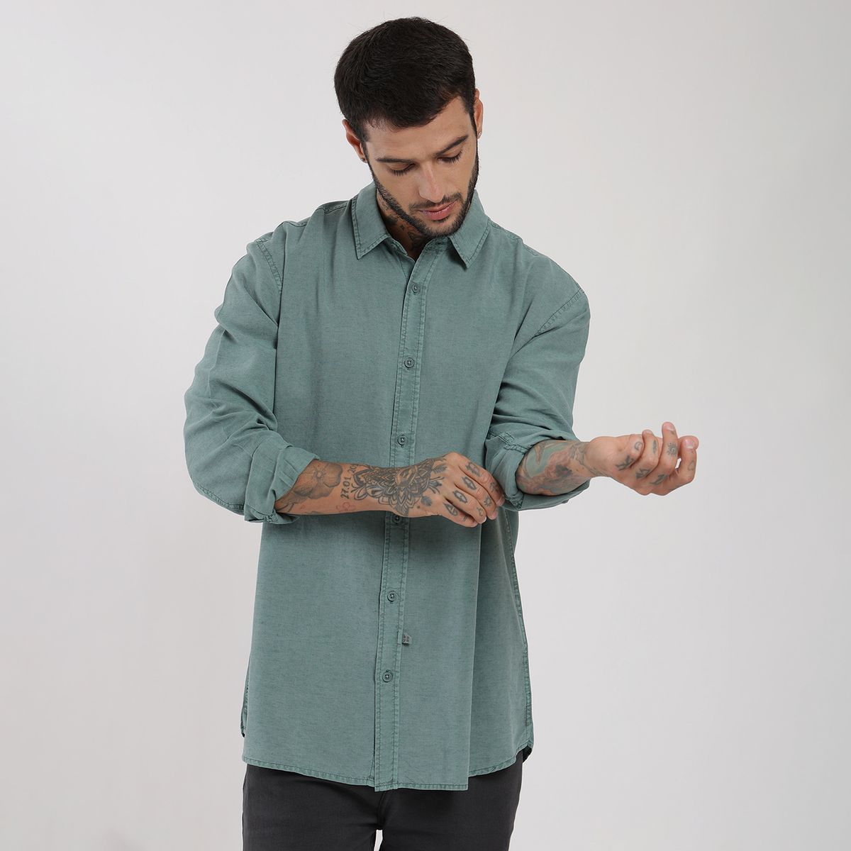 KAYA UNITE - Camisa Manga Larga Hombre Kaya Unite