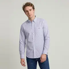 SAVILLE ROW - Camisa Manga Larga Hombre