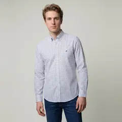 SAVILLE ROW - Camisa Manga Larga Hombre