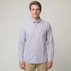 SAVILLE ROW - Camisa Manga Larga Hombre