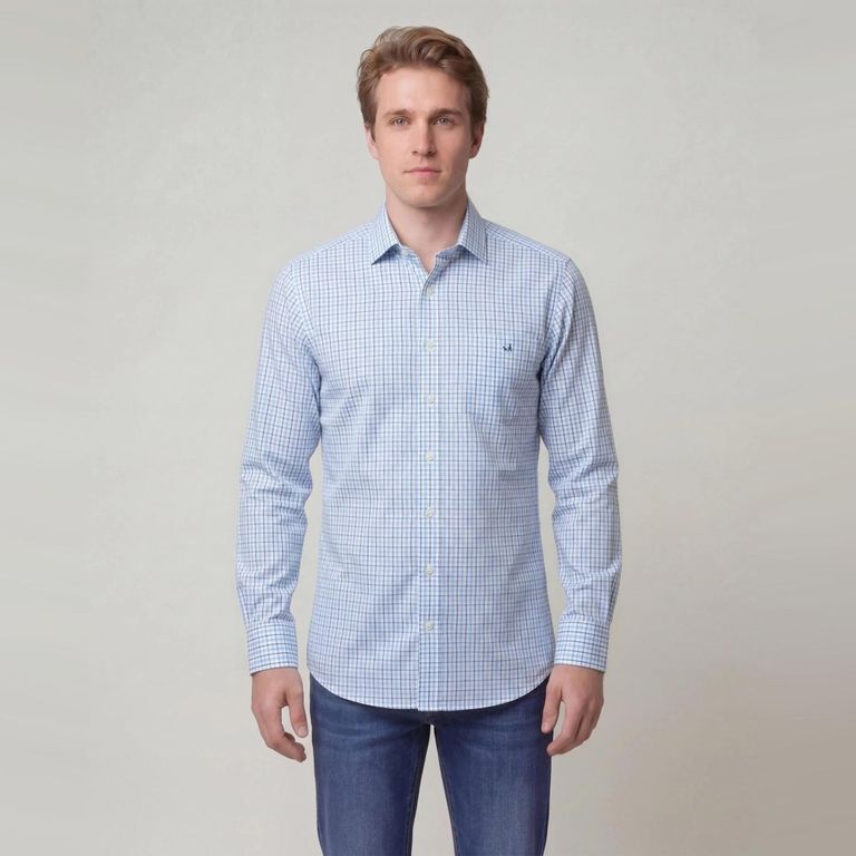 Camisa Manga Larga Hombre
