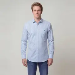 SAVILLE ROW - Camisa Manga Larga Hombre