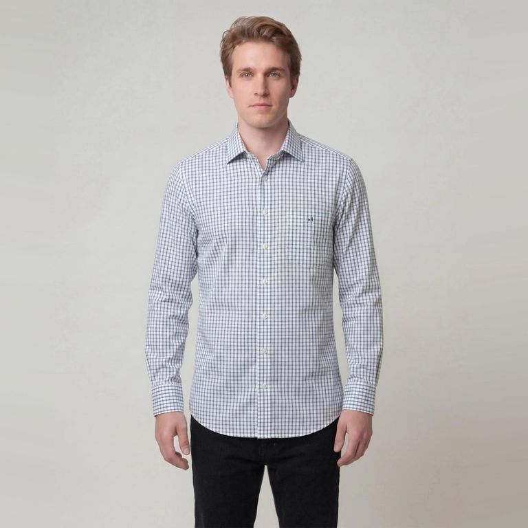 Camisa Manga Larga Hombre