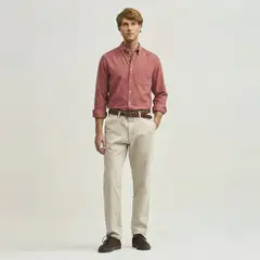 SAVILLE ROW - Pantalón Classic Fit Tiro Medio Hombre