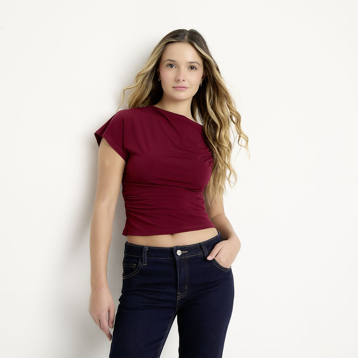 SYBILLA - Polera Manga Corta Mujer Sybilla