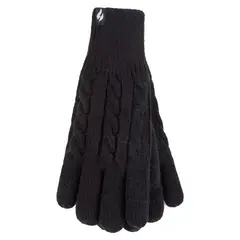 HEAT HOLDERS - Guantes Mujer Willow Negro