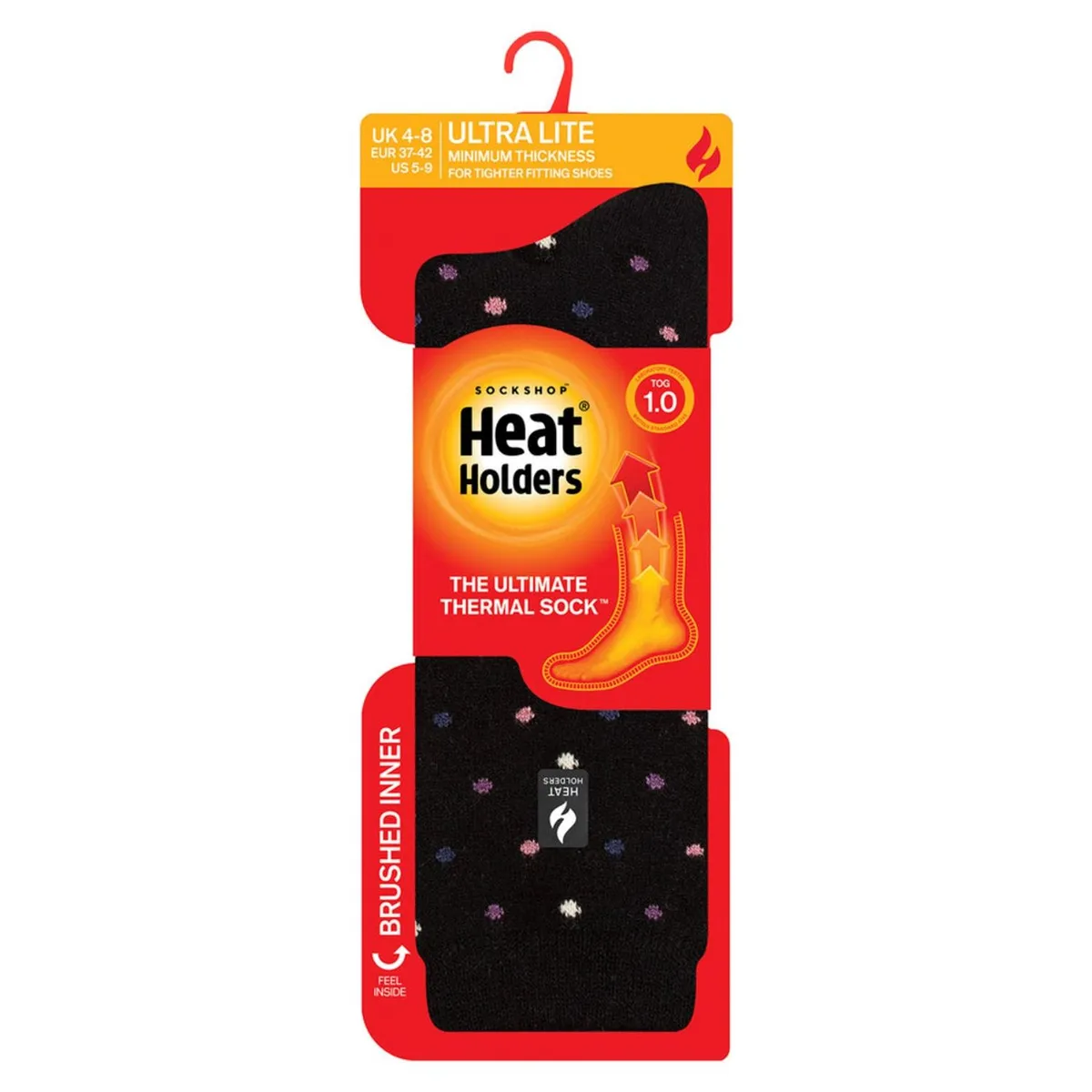 HEAT HOLDERS - Calcetín Mujer Negro Heat Holders