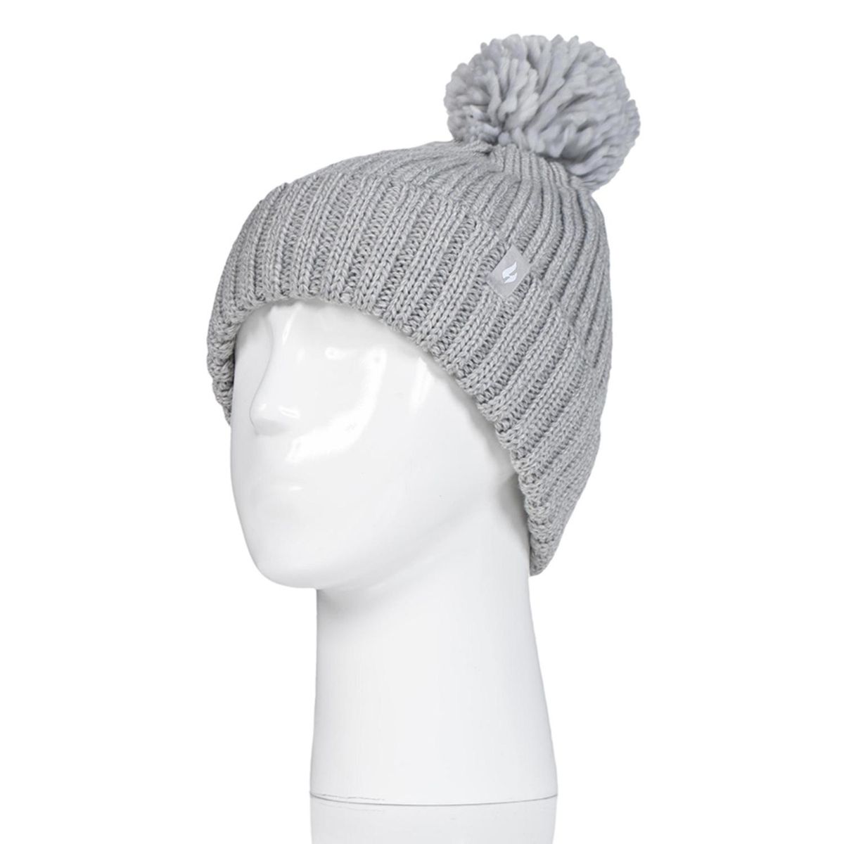 HEAT HOLDERS - Gorro Pom Pom Arden Mujer Gris Heat Holders